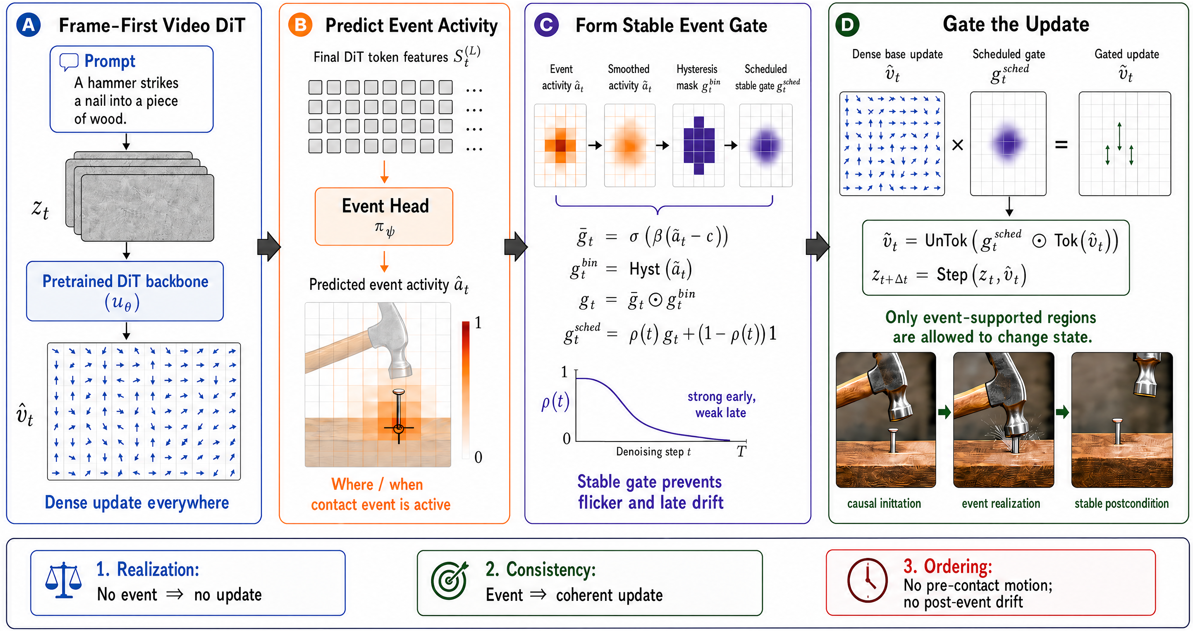 Overview diagram of Event-Driven Video Generation.
